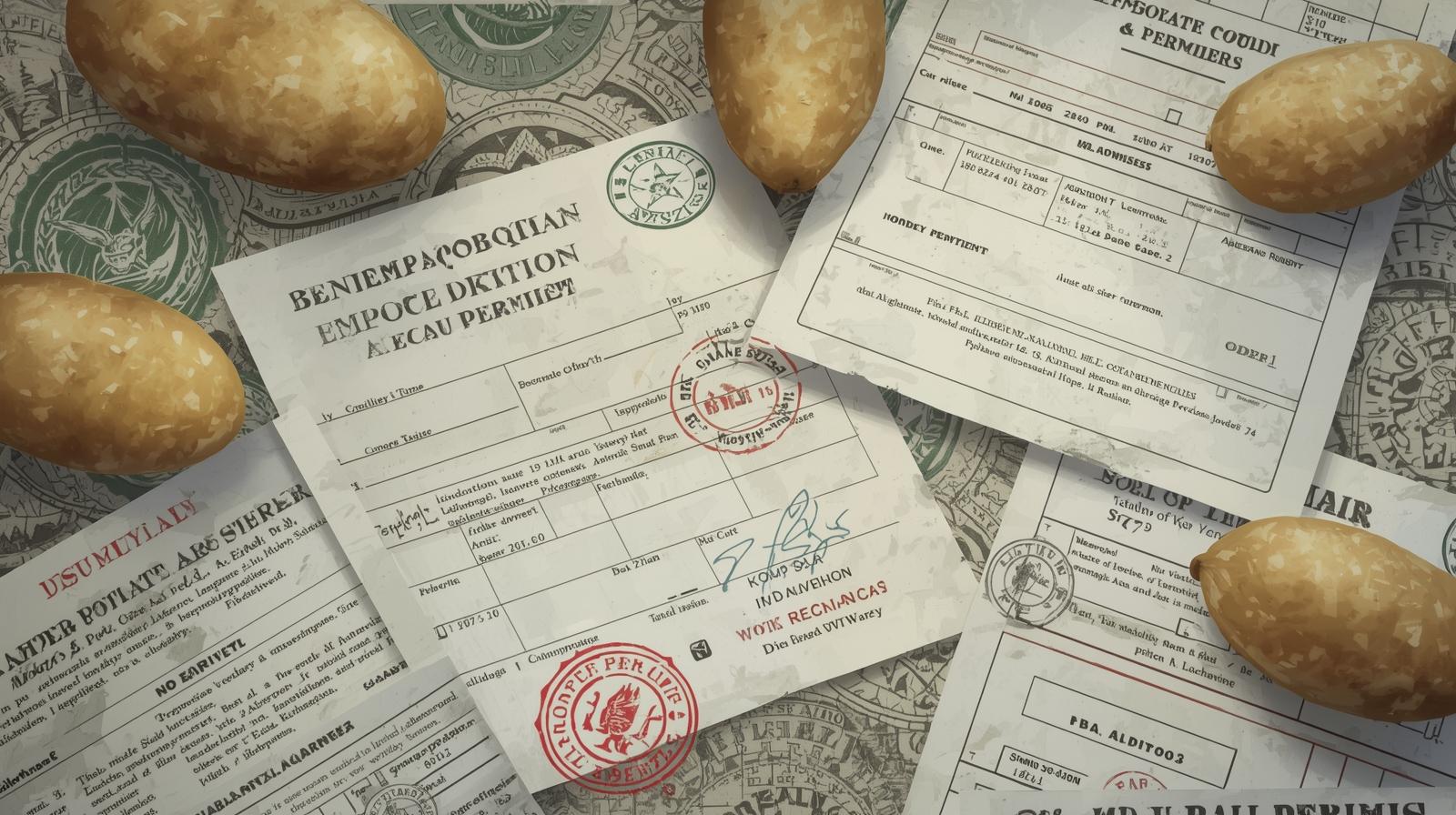 Frozen Potato Export Permits