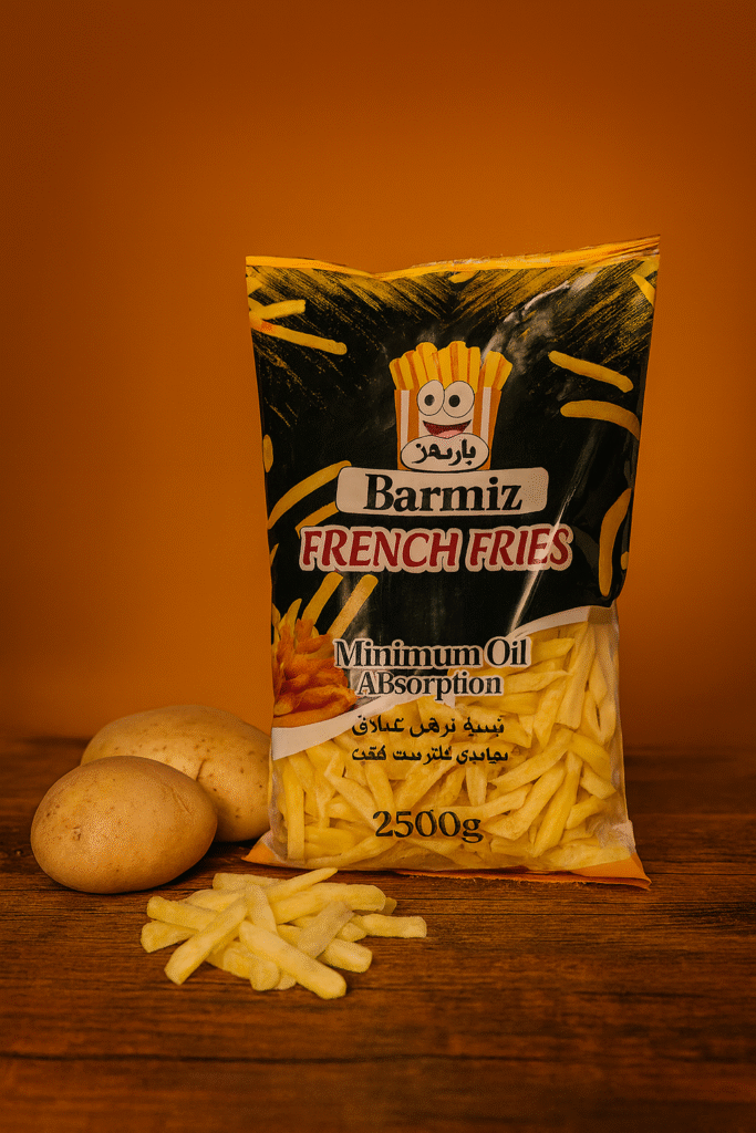 فروش عمده سیب زمینی نیمه آماده