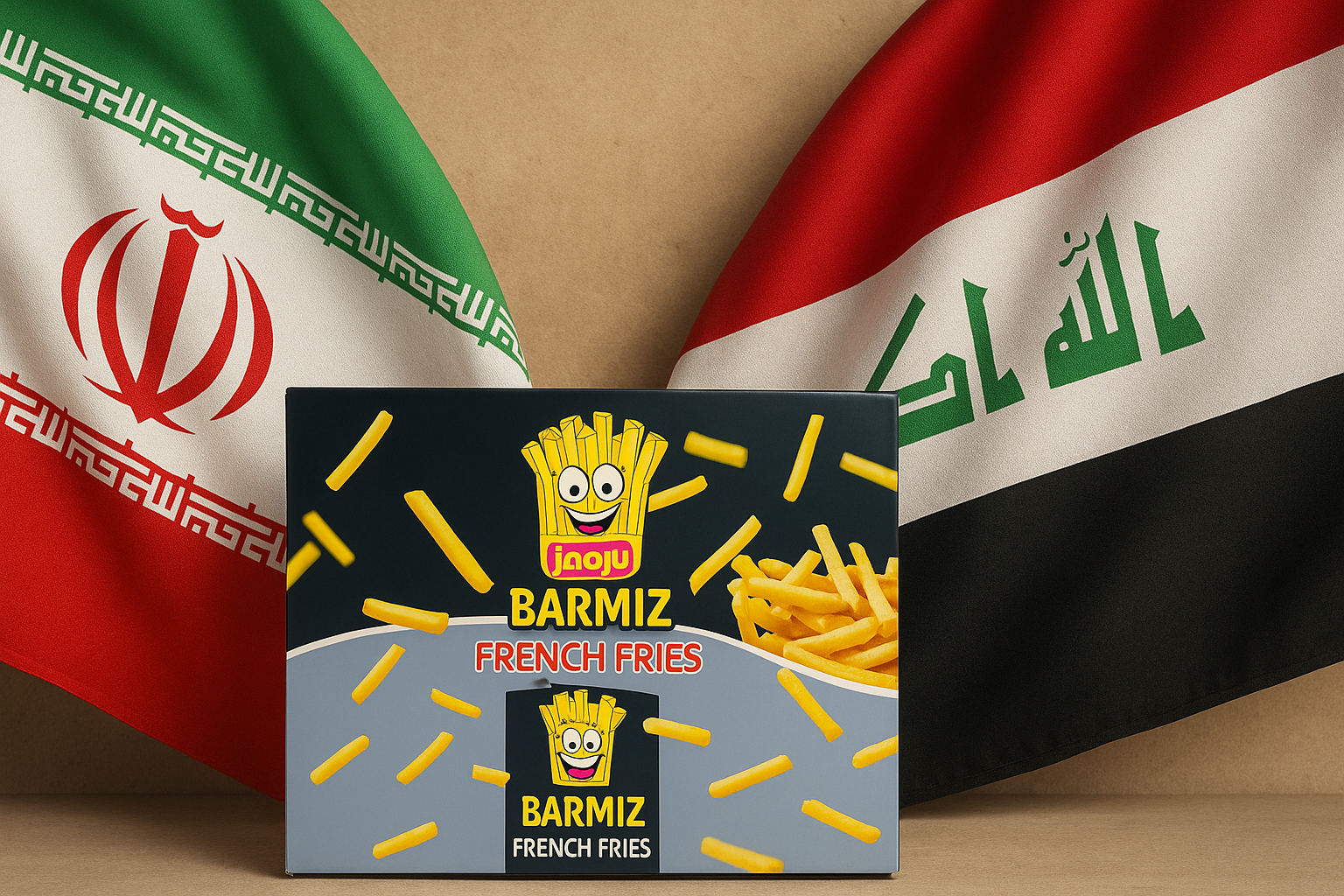 صادرات سیب زمینی نیمه آماده به عراق