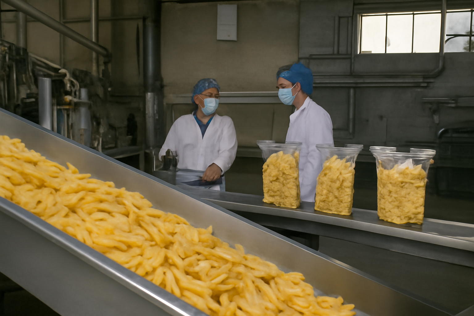 عرضه سیب زمینی خلال فله در قزوین