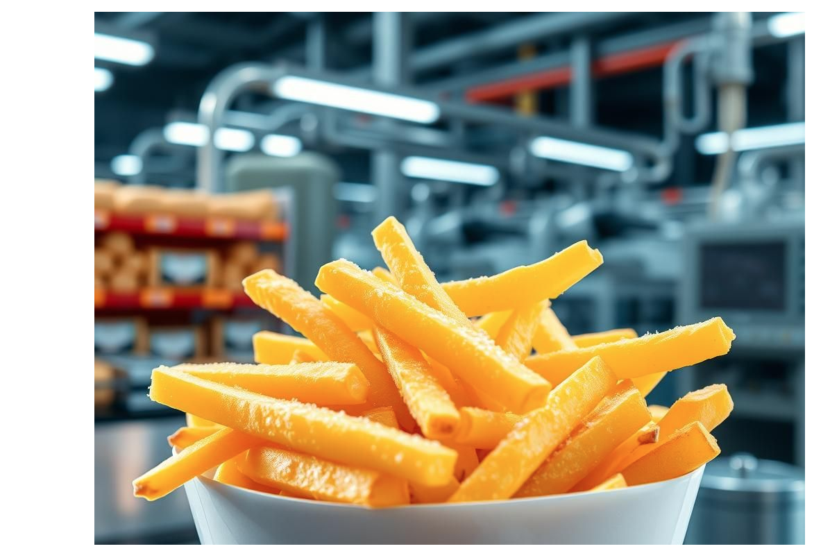 خرید و فروش خلال سیب زمینی نیمه آماده منجمد در سراسر کشور