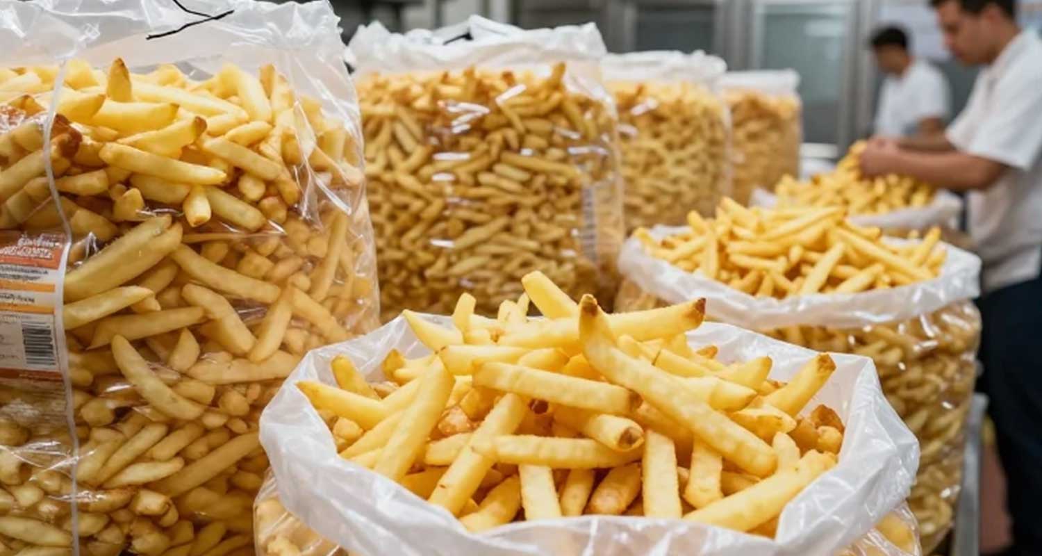 خرید سیب زمینی نیمه آماده برای رستوران